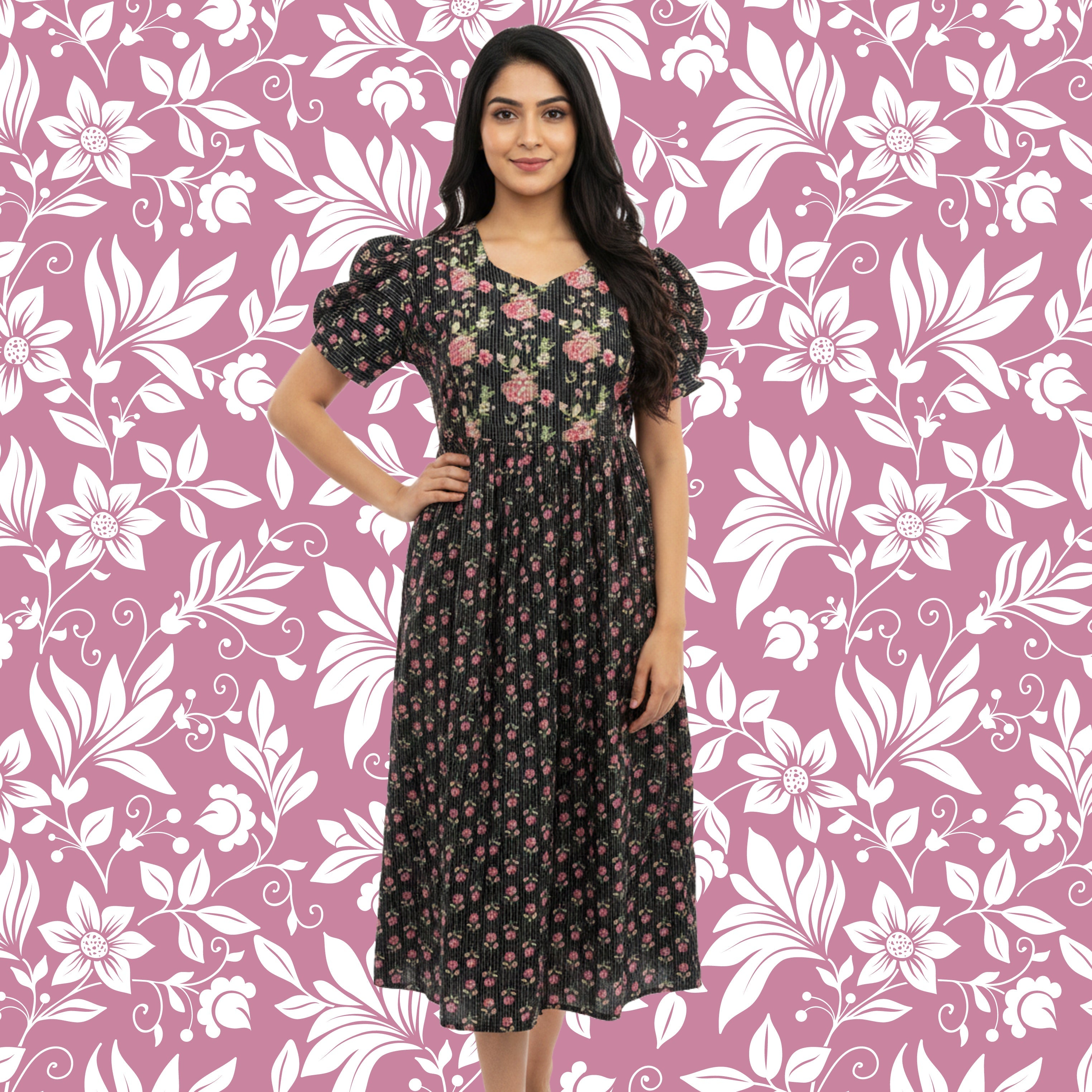 Khata- Short Feeding Maxi