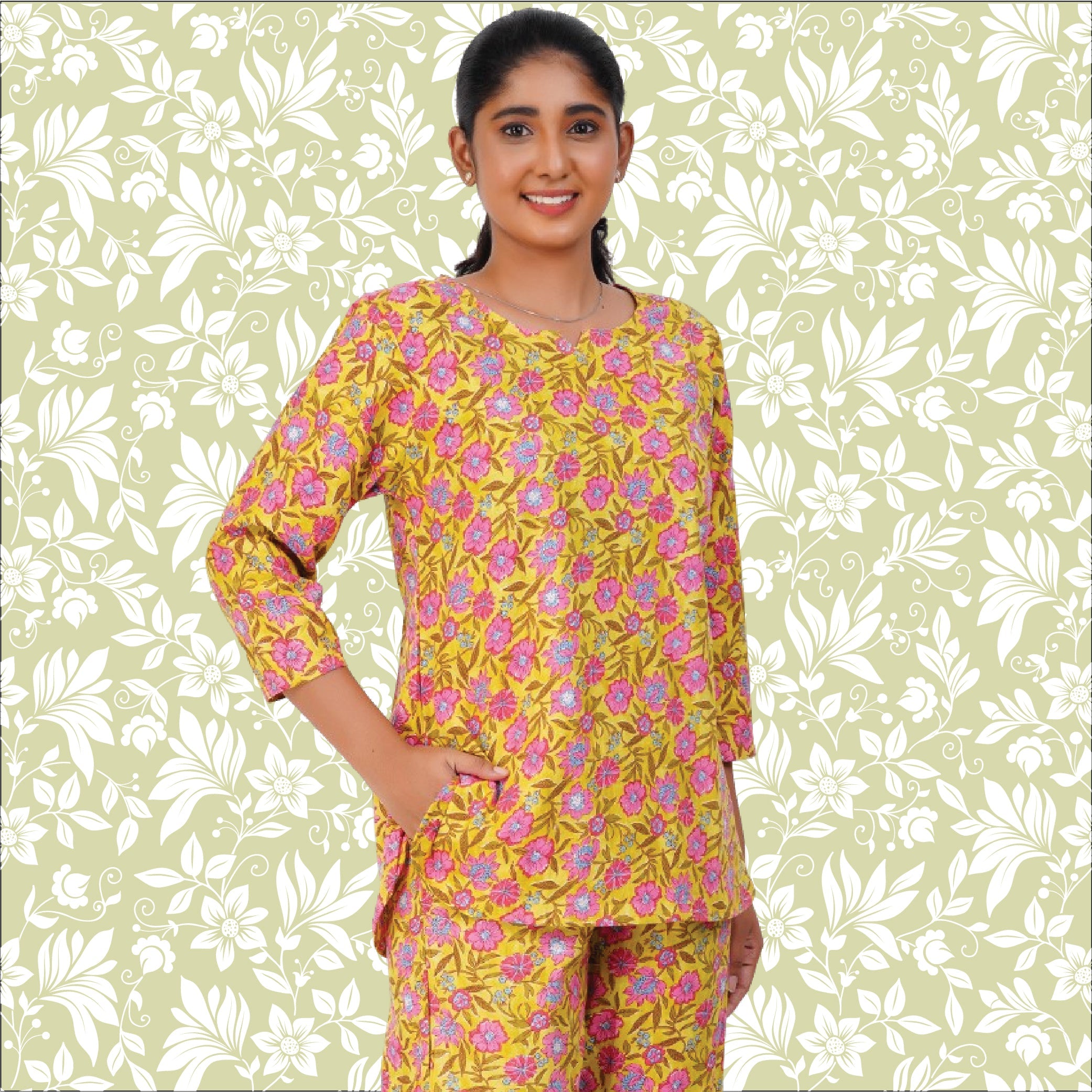 Short Kurti Co-ord