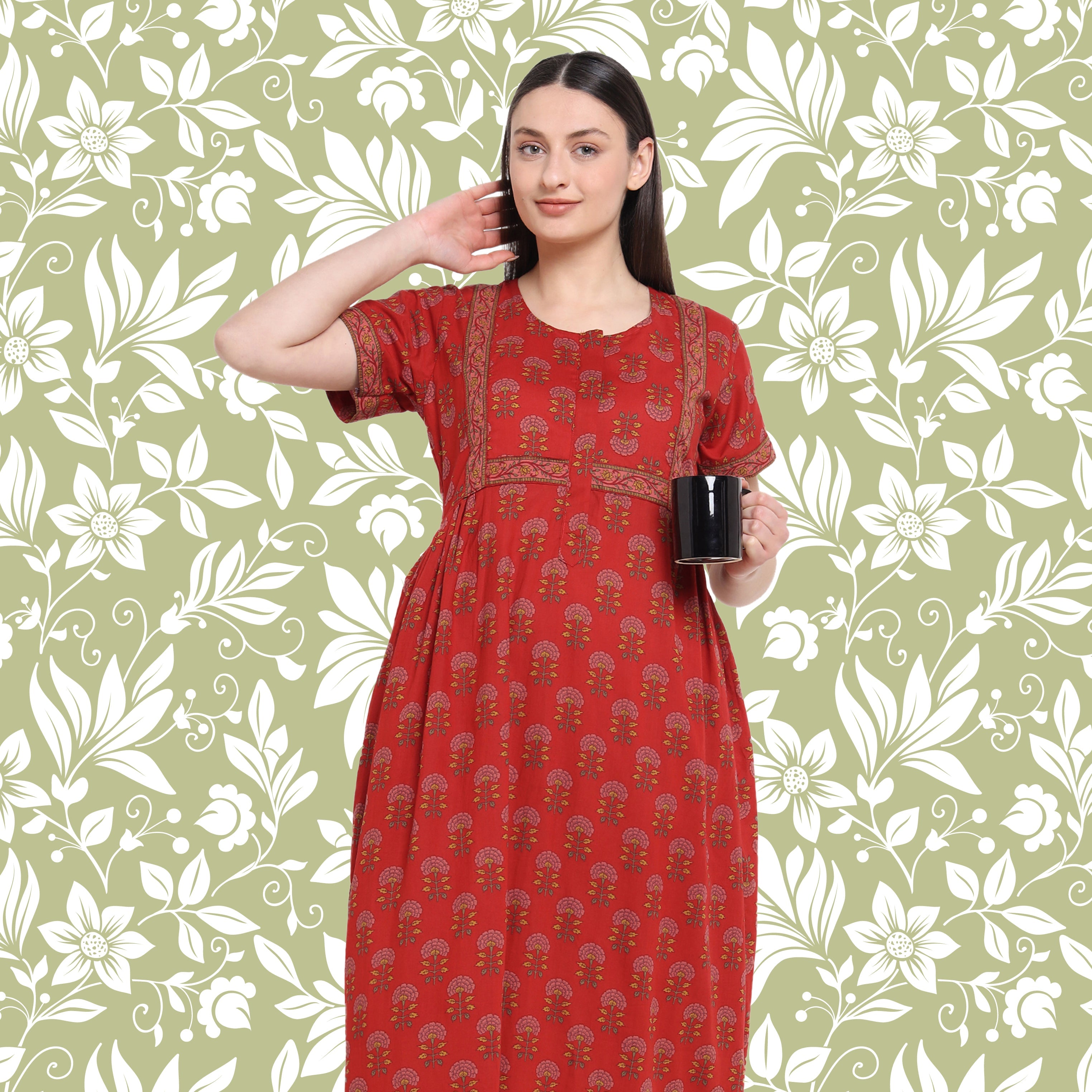 Cambric Border Maxi Smart Collection – RASATHE