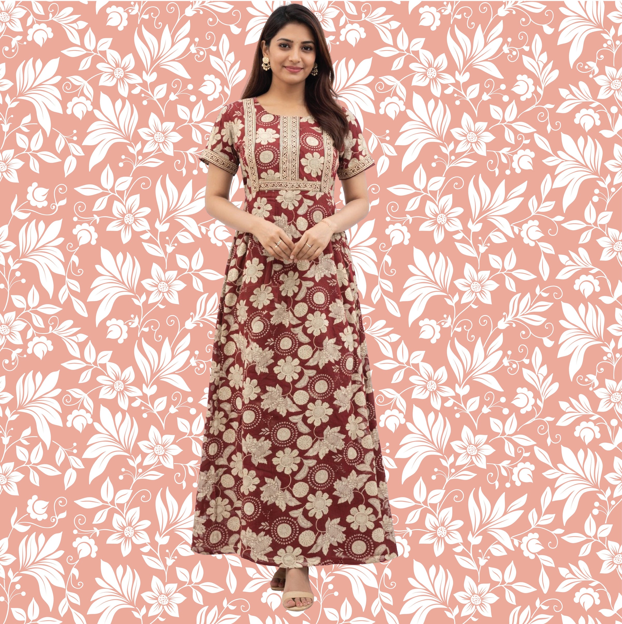 Jaipuri Border Maxi Smart Collection