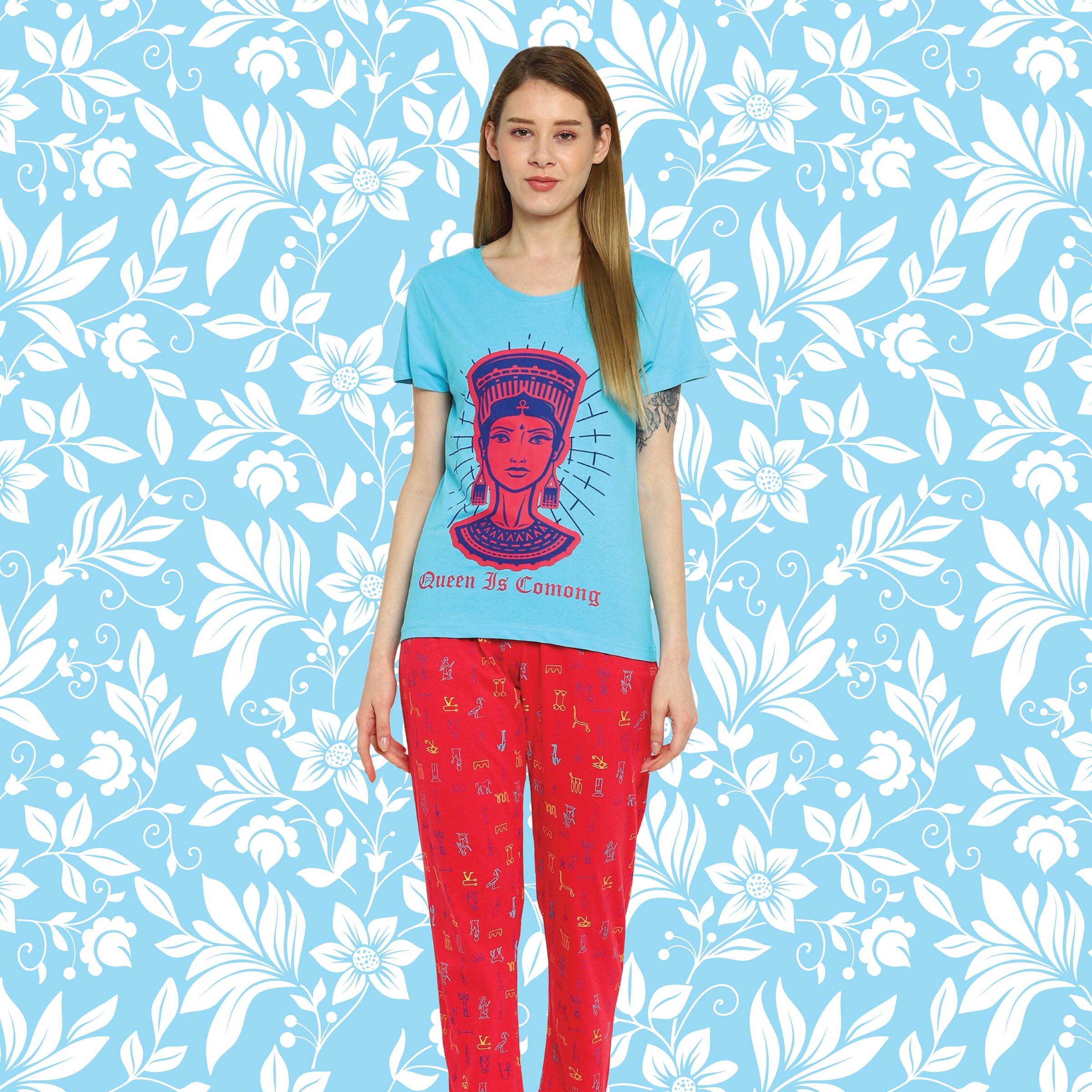 Knitted Top And Bottoms Set