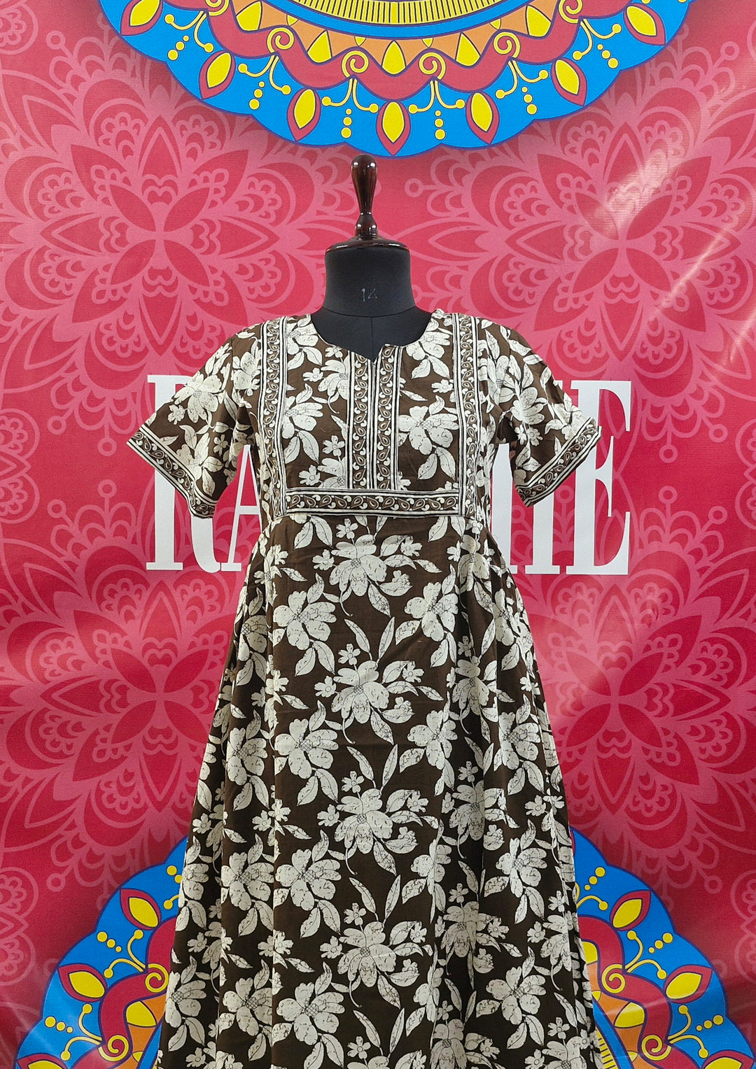 Jaipuri Border Maxi