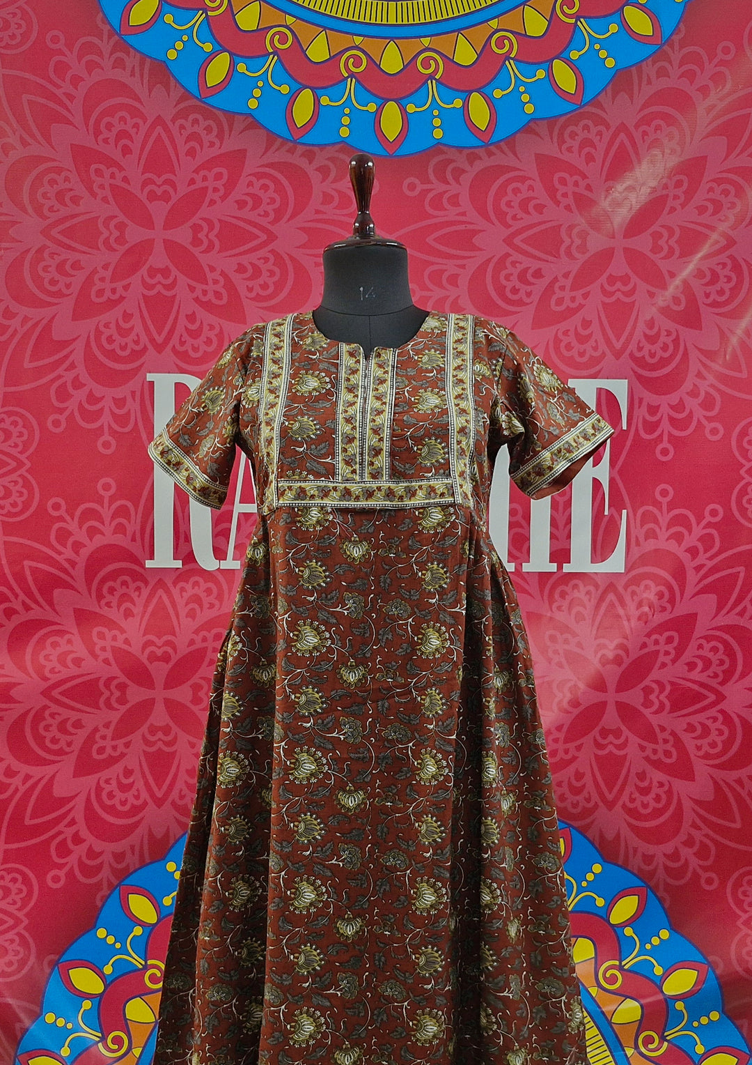 Jaipuri Border Maxi