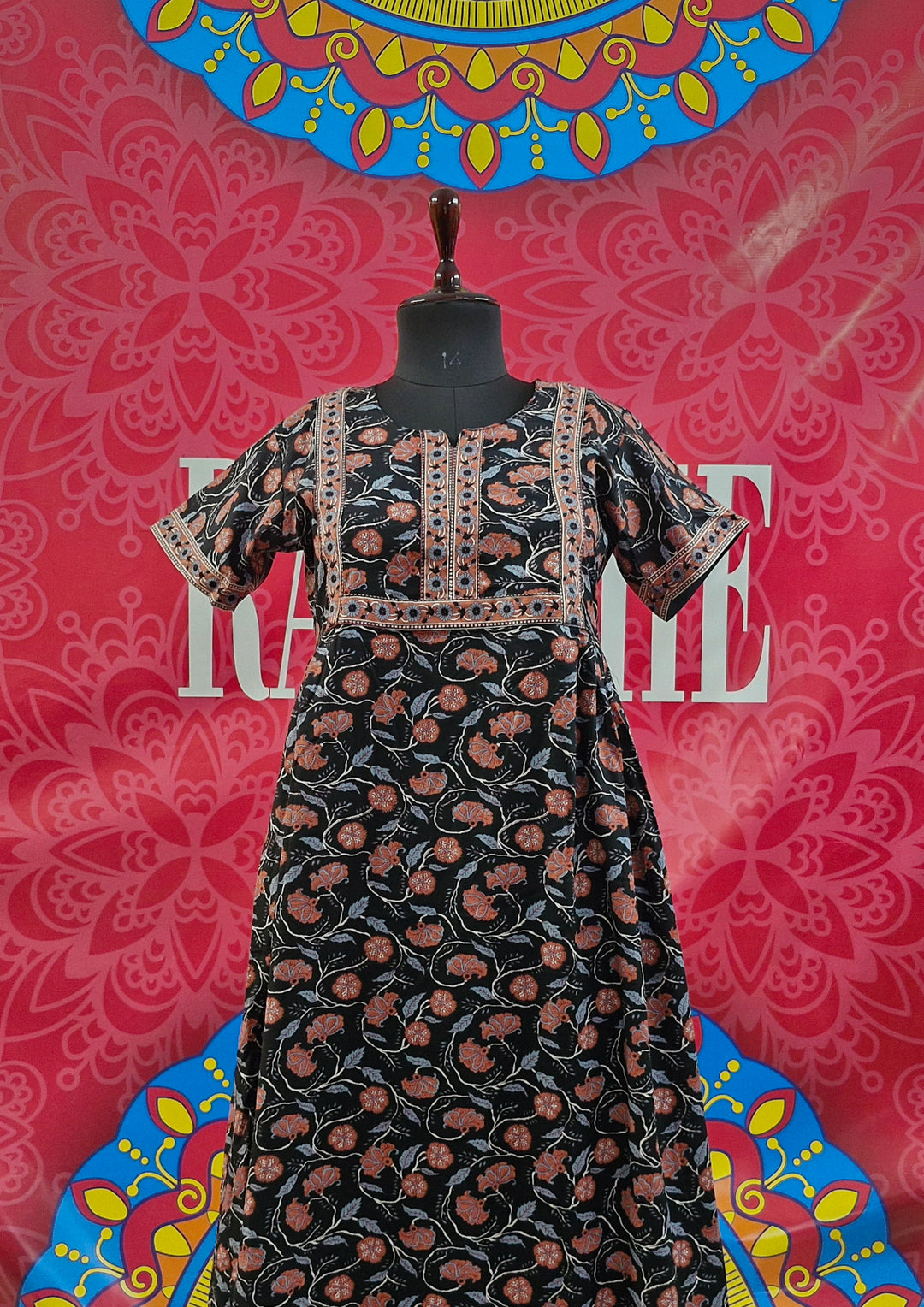 Jaipuri Border Maxi