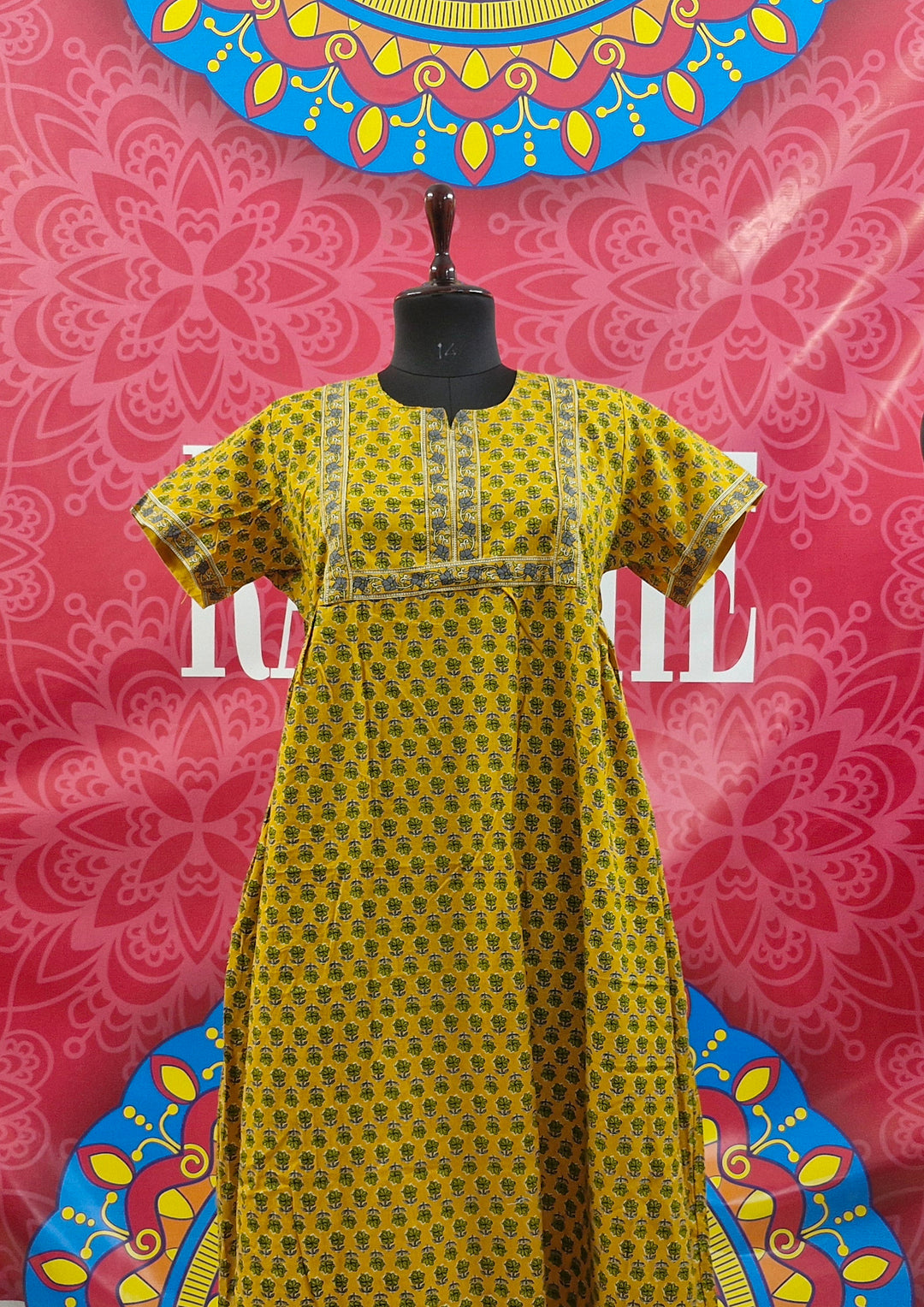 Jaipuri Border Maxi