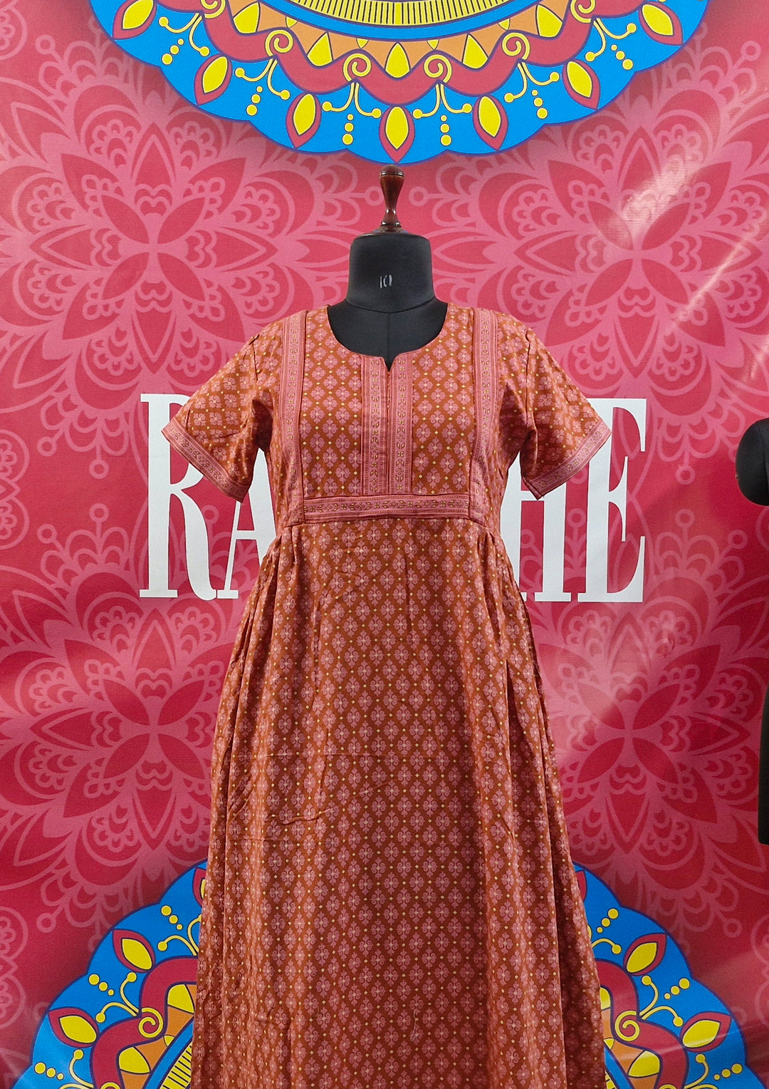 Jaipuri Border Maxi