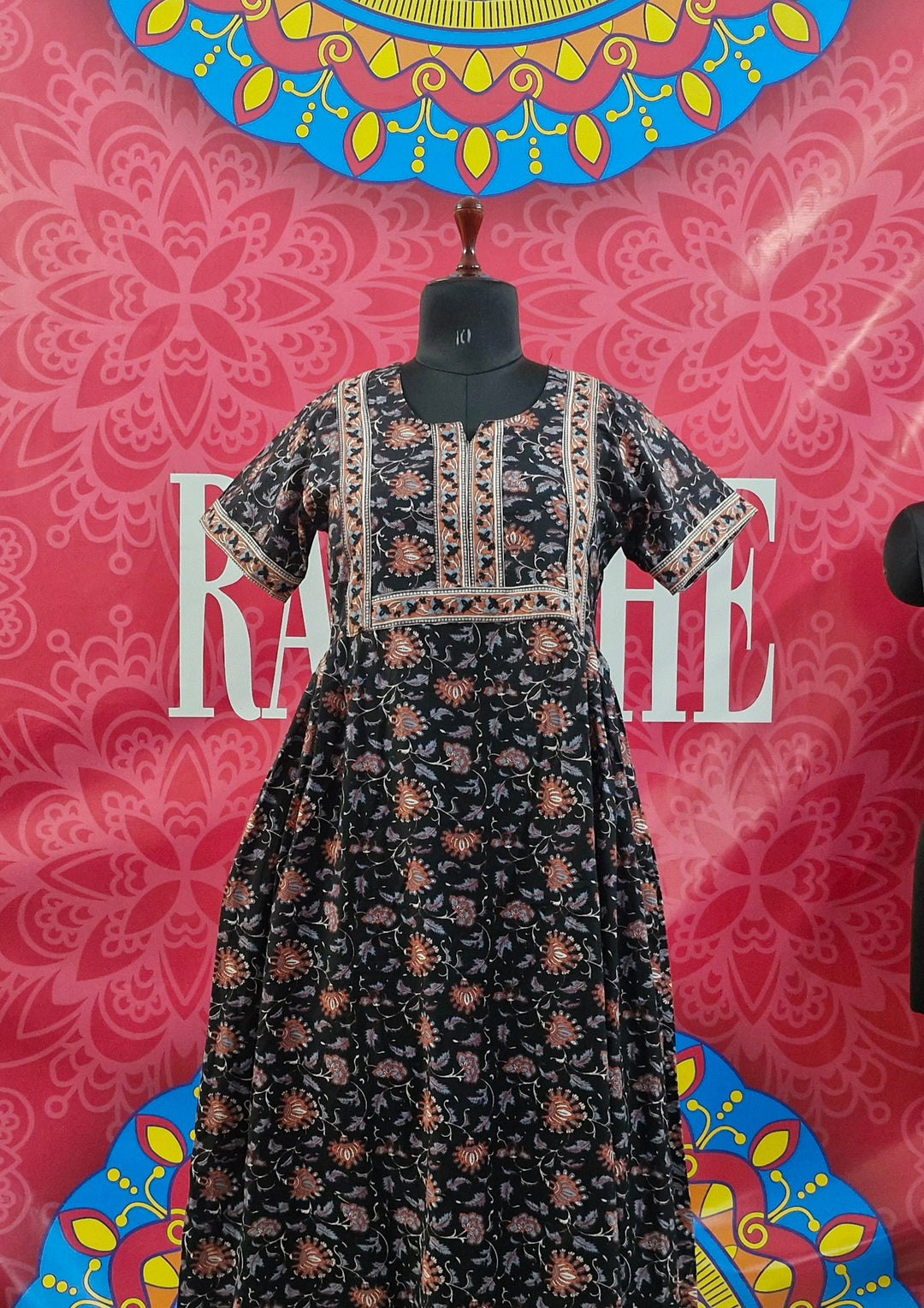 Jaipuri Border Maxi