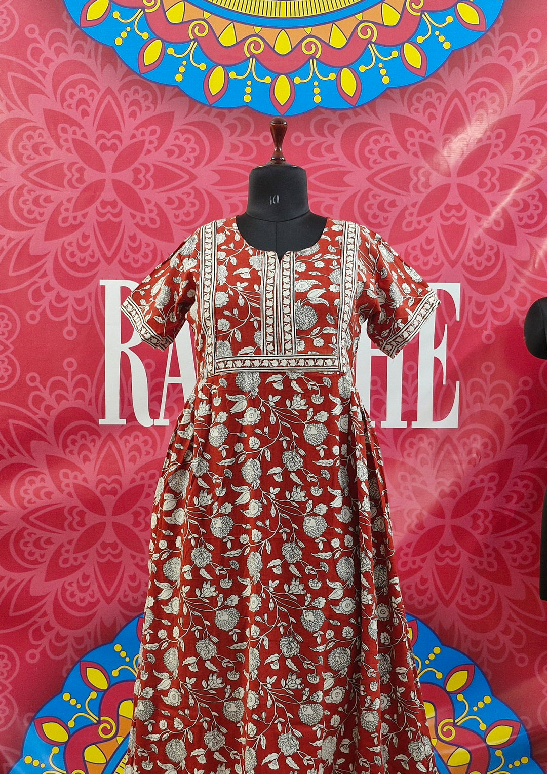 Jaipuri Border Maxi