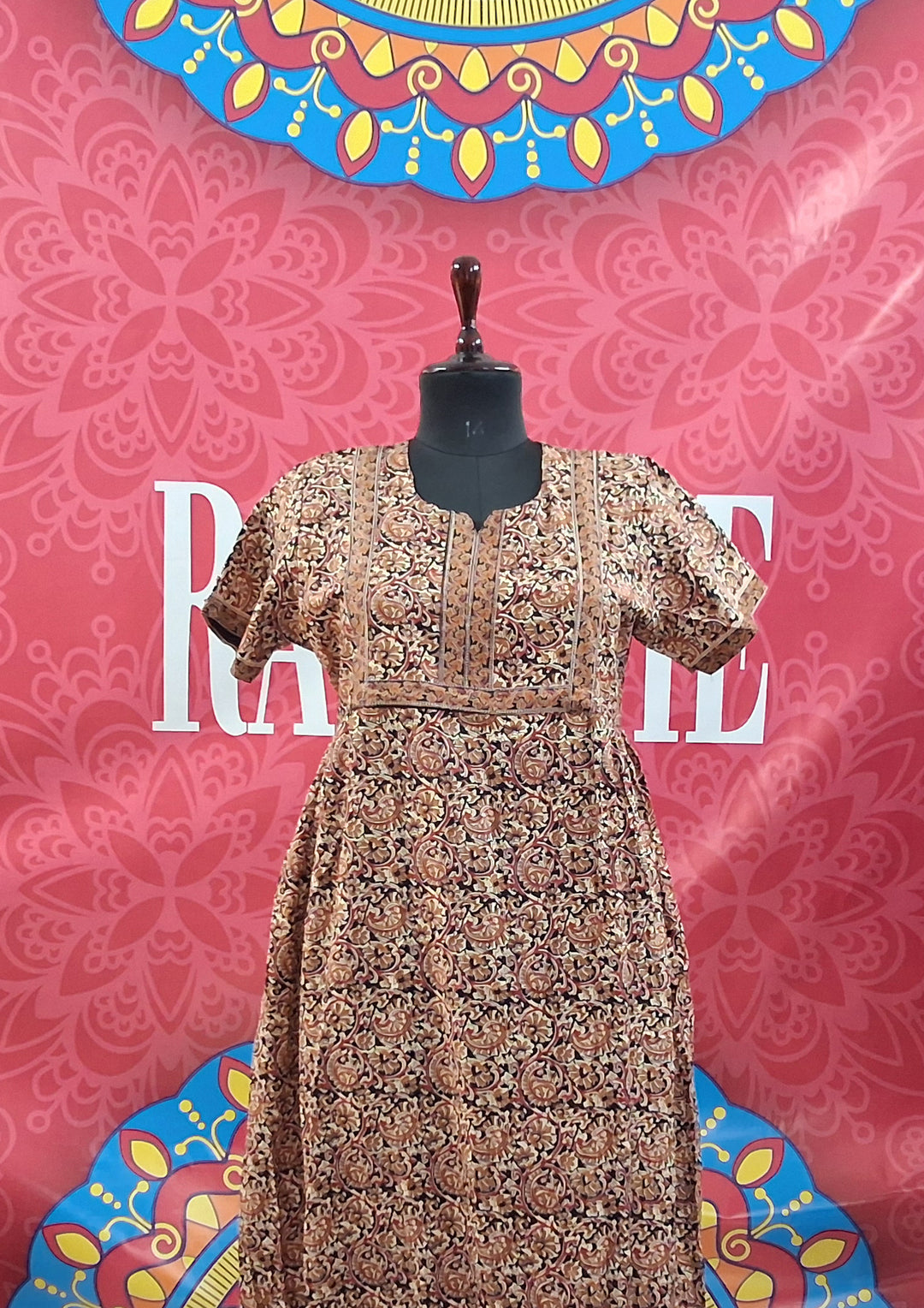 Jaipuri Border Maxi