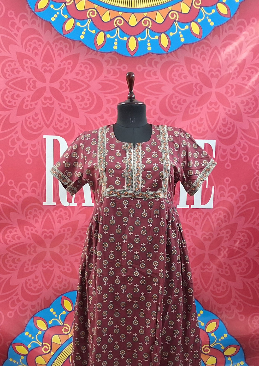 Jaipuri Border Maxi
