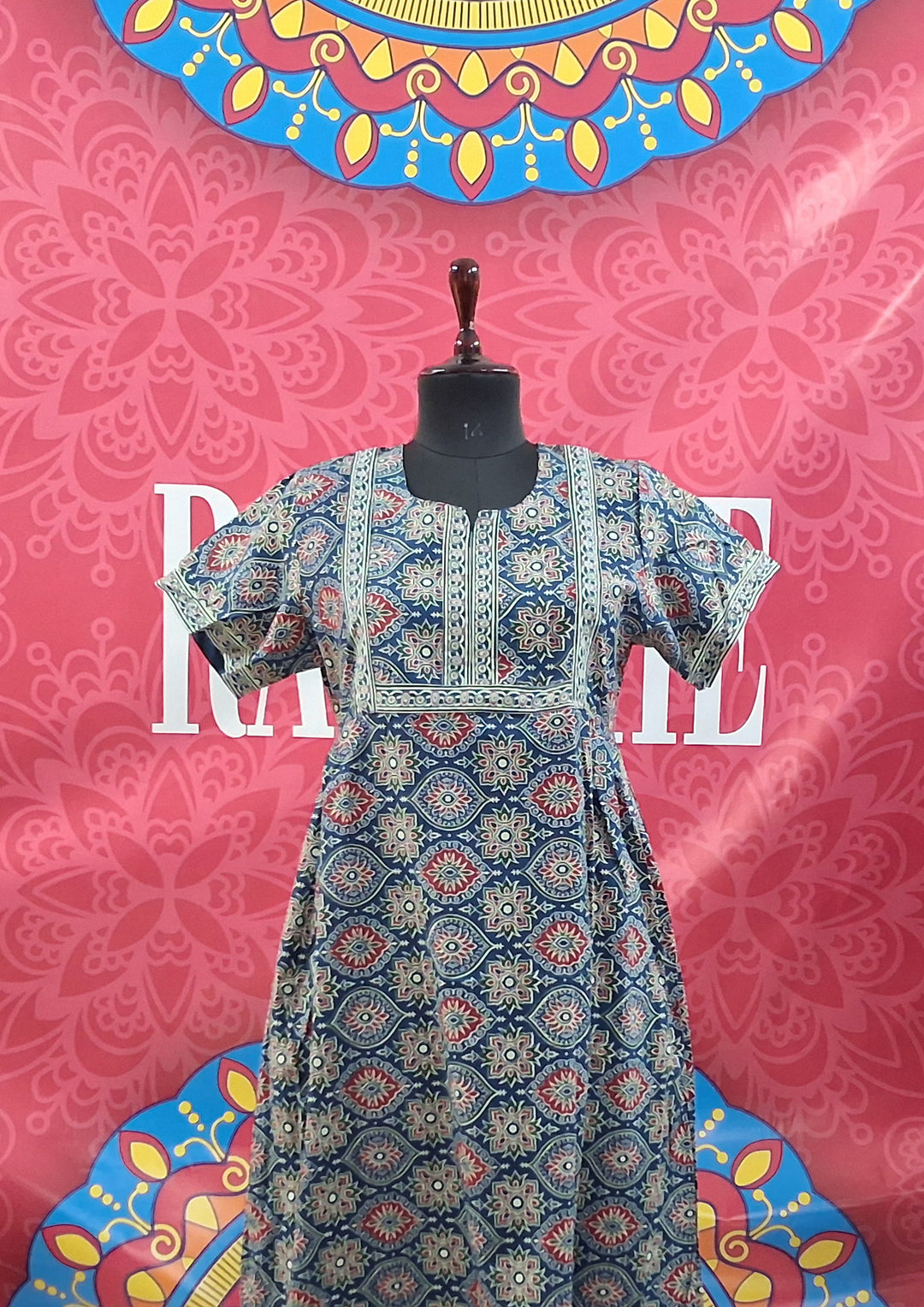 Jaipuri Border Maxi