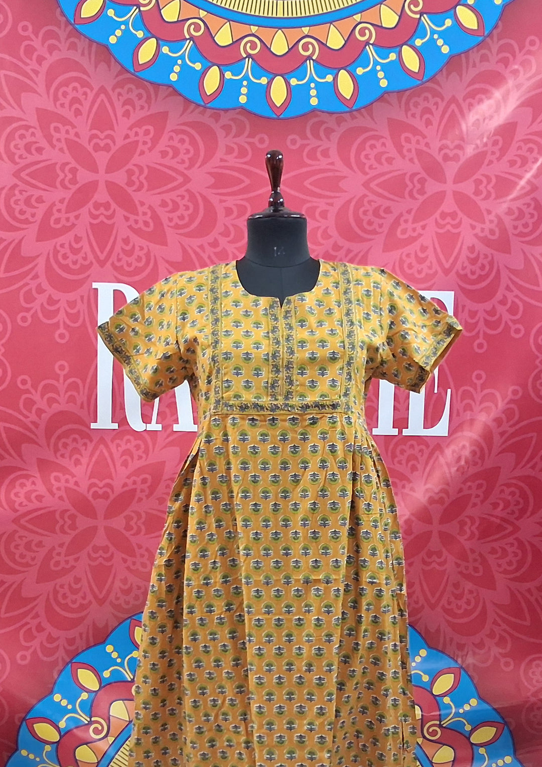 Jaipuri Border Maxi