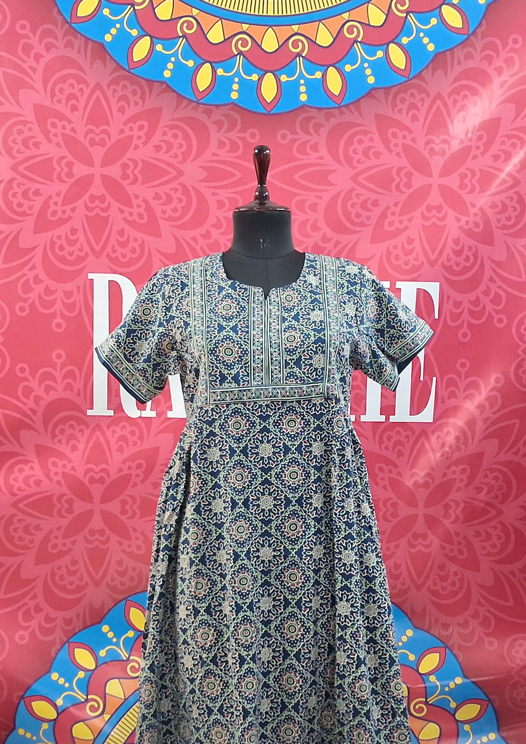 Jaipuri Border Maxi