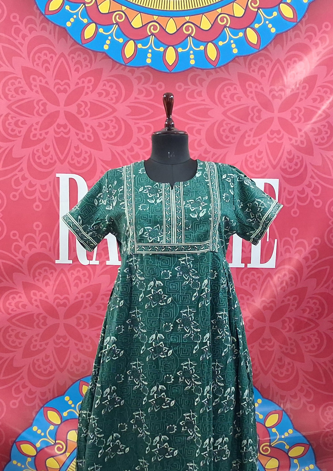 Jaipuri Border Maxi