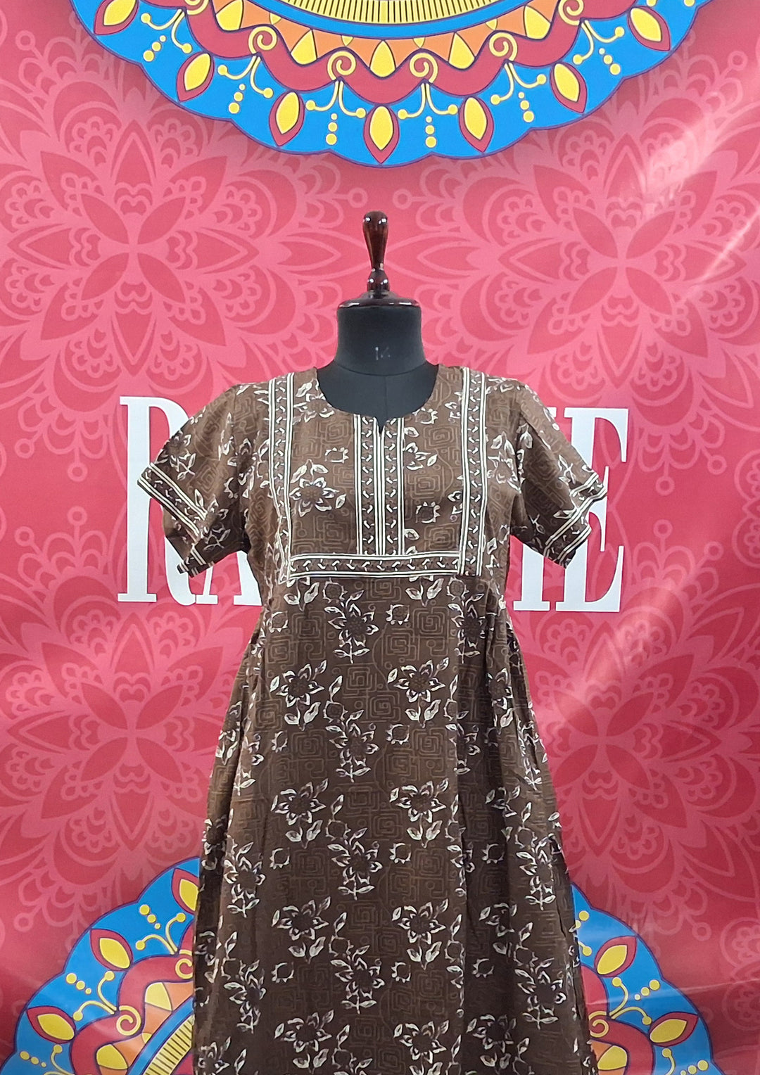Jaipuri Border Maxi