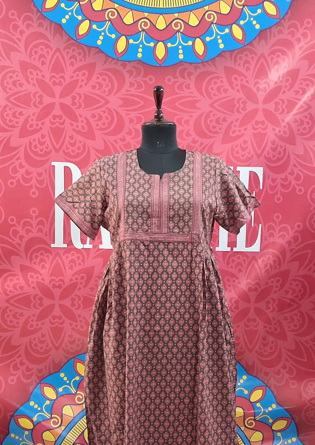 Jaipuri Border Maxi
