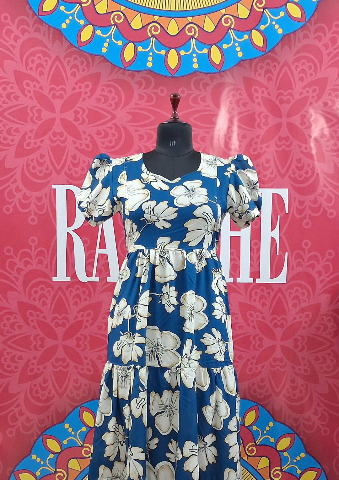 Tiered Rayon Maxi