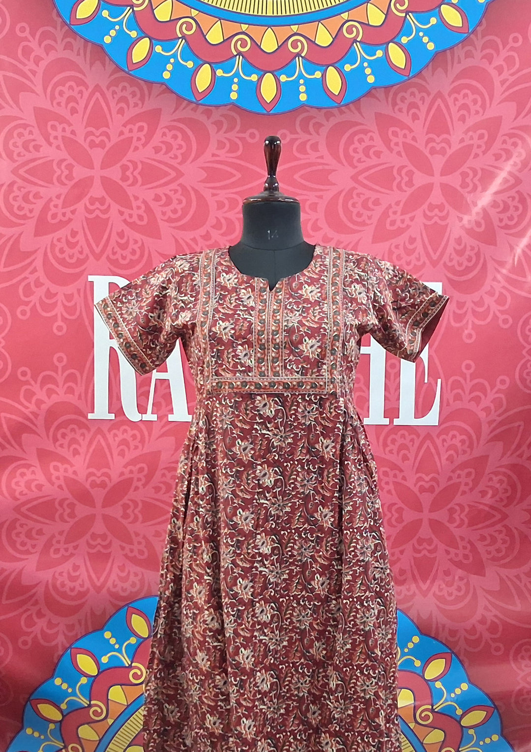 Jaipuri Border Maxi