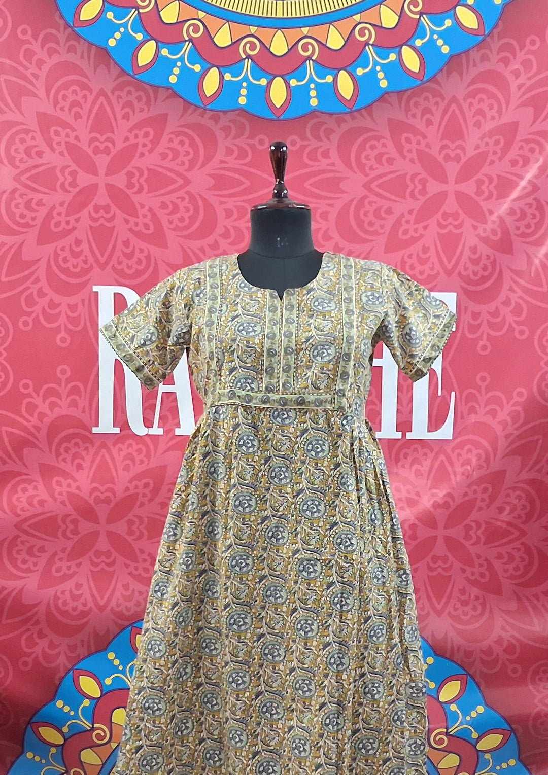 Jaipuri Border Maxi