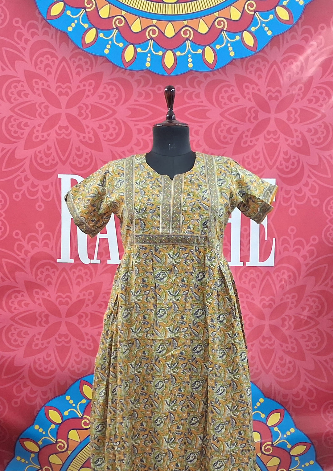 Jaipuri Border Maxi