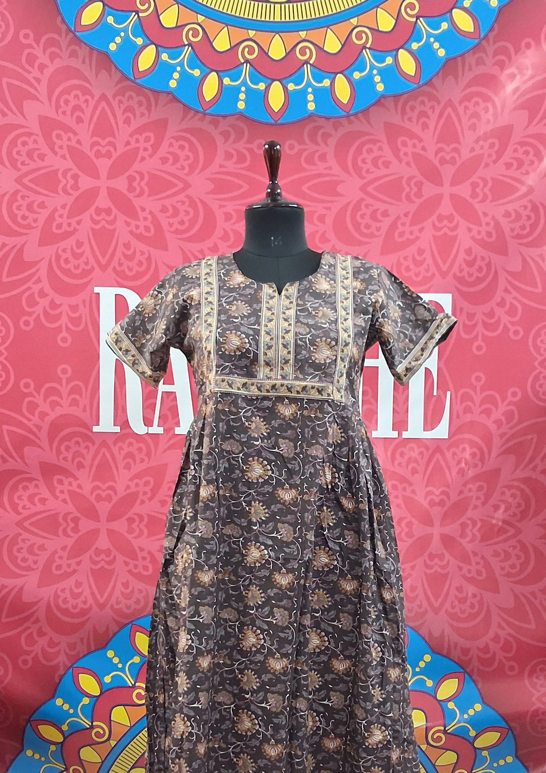 Jaipuri Border Maxi