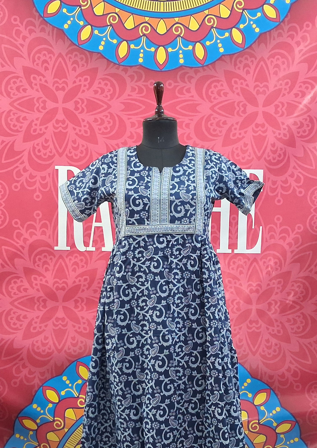 Jaipuri Border Maxi