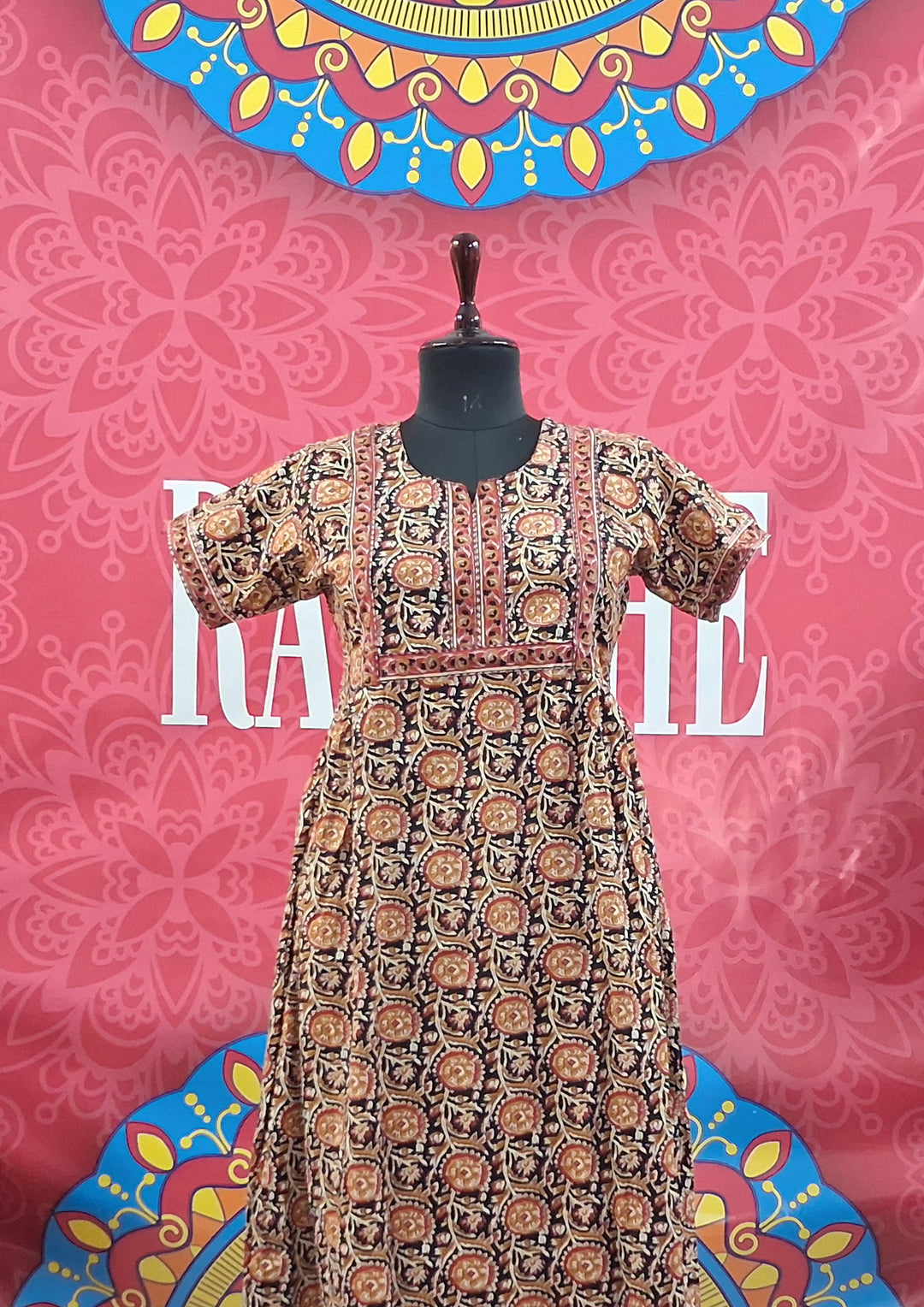 Jaipuri Border Maxi