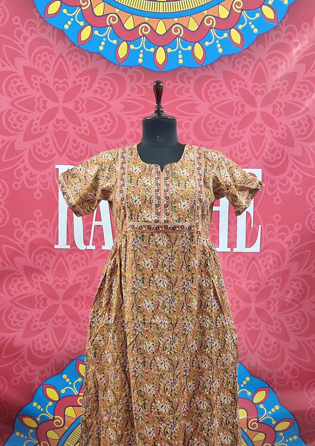Jaipuri Border Maxi