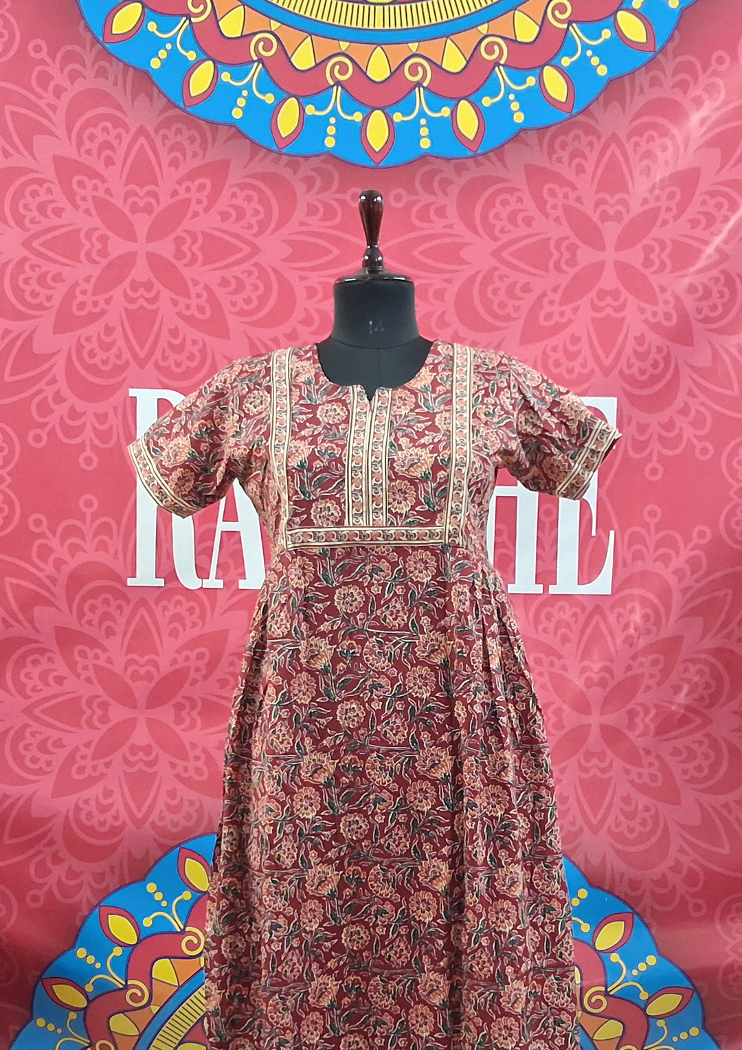 Jaipuri Border Maxi