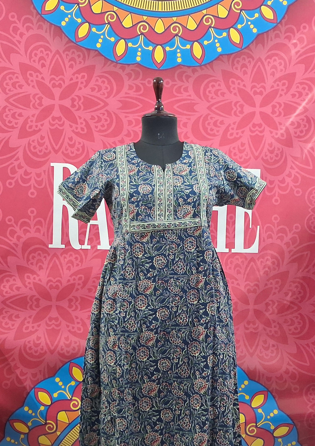 Jaipuri Border Maxi