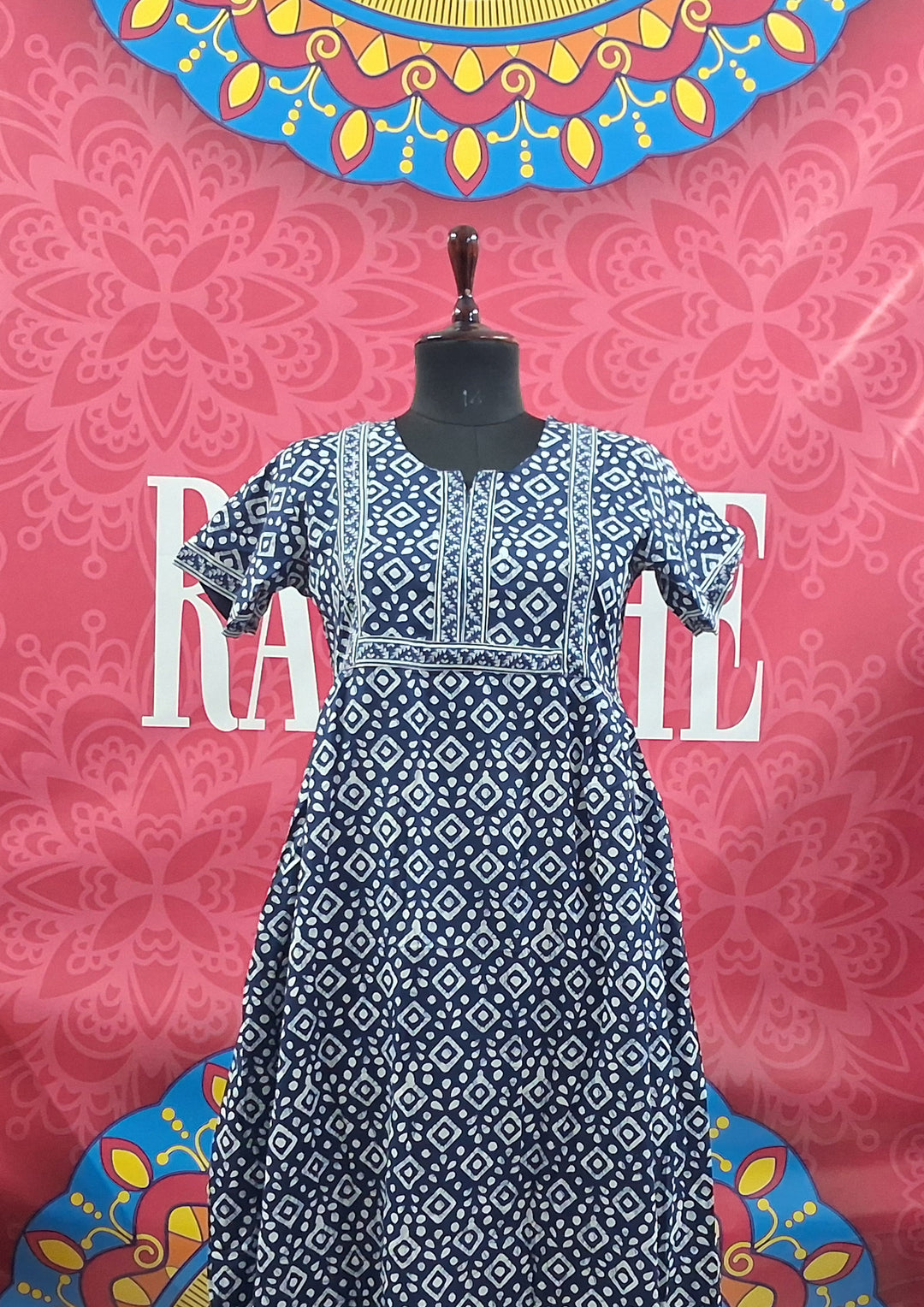 Jaipuri Border Maxi