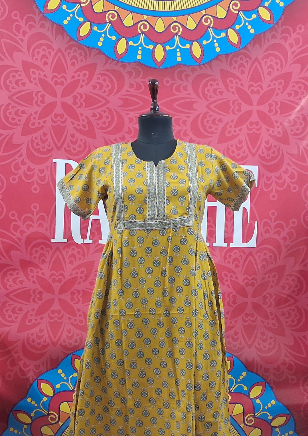 Jaipuri Border Maxi
