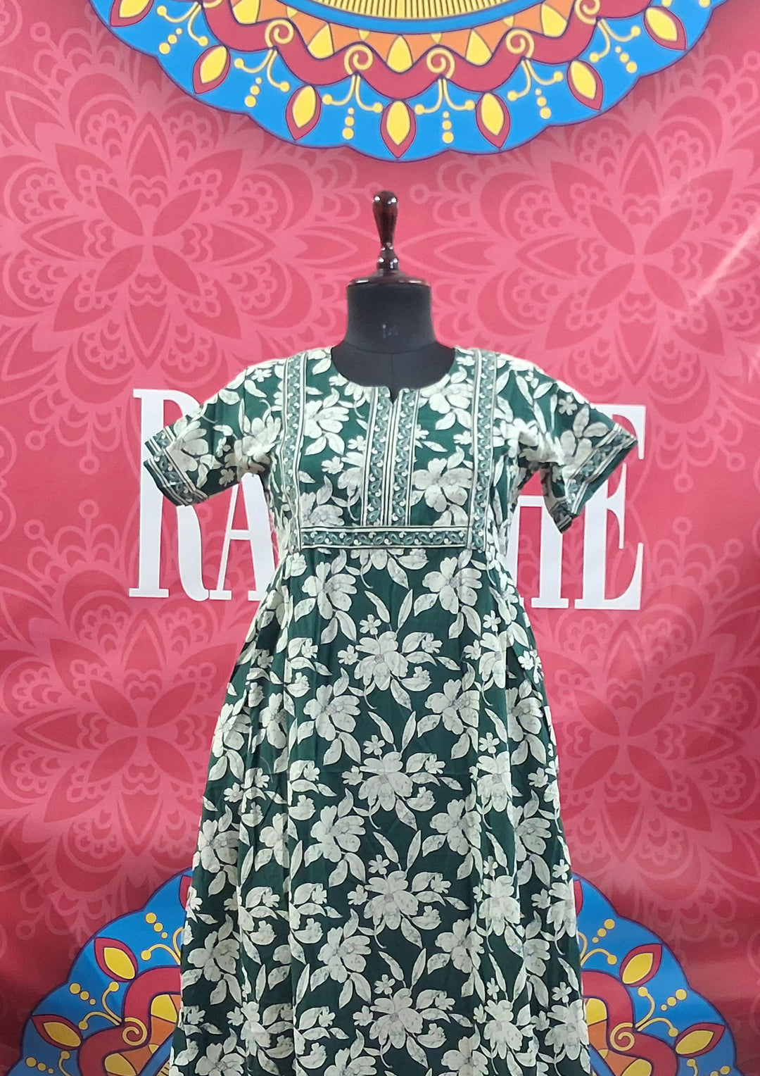 Jaipuri Border Maxi
