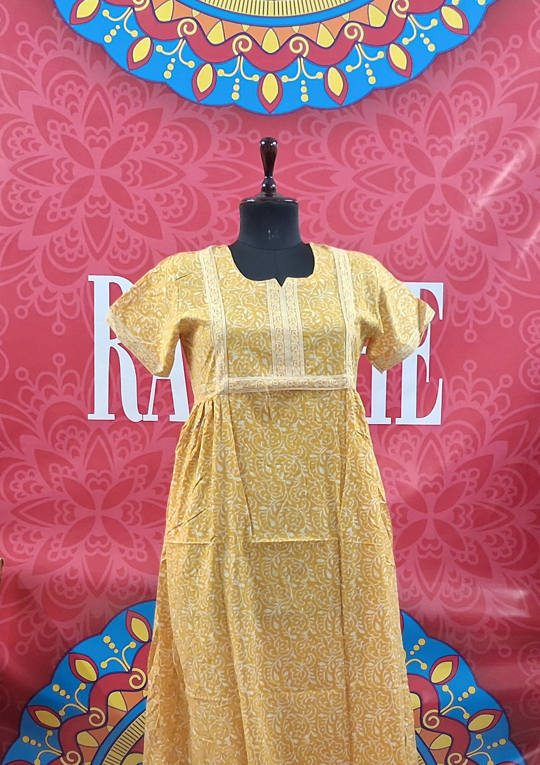 Jaipuri Border Maxi