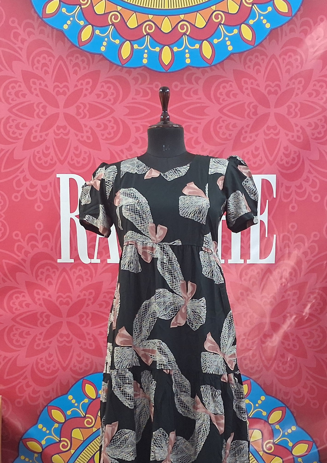 Tiered Rayon Maxi