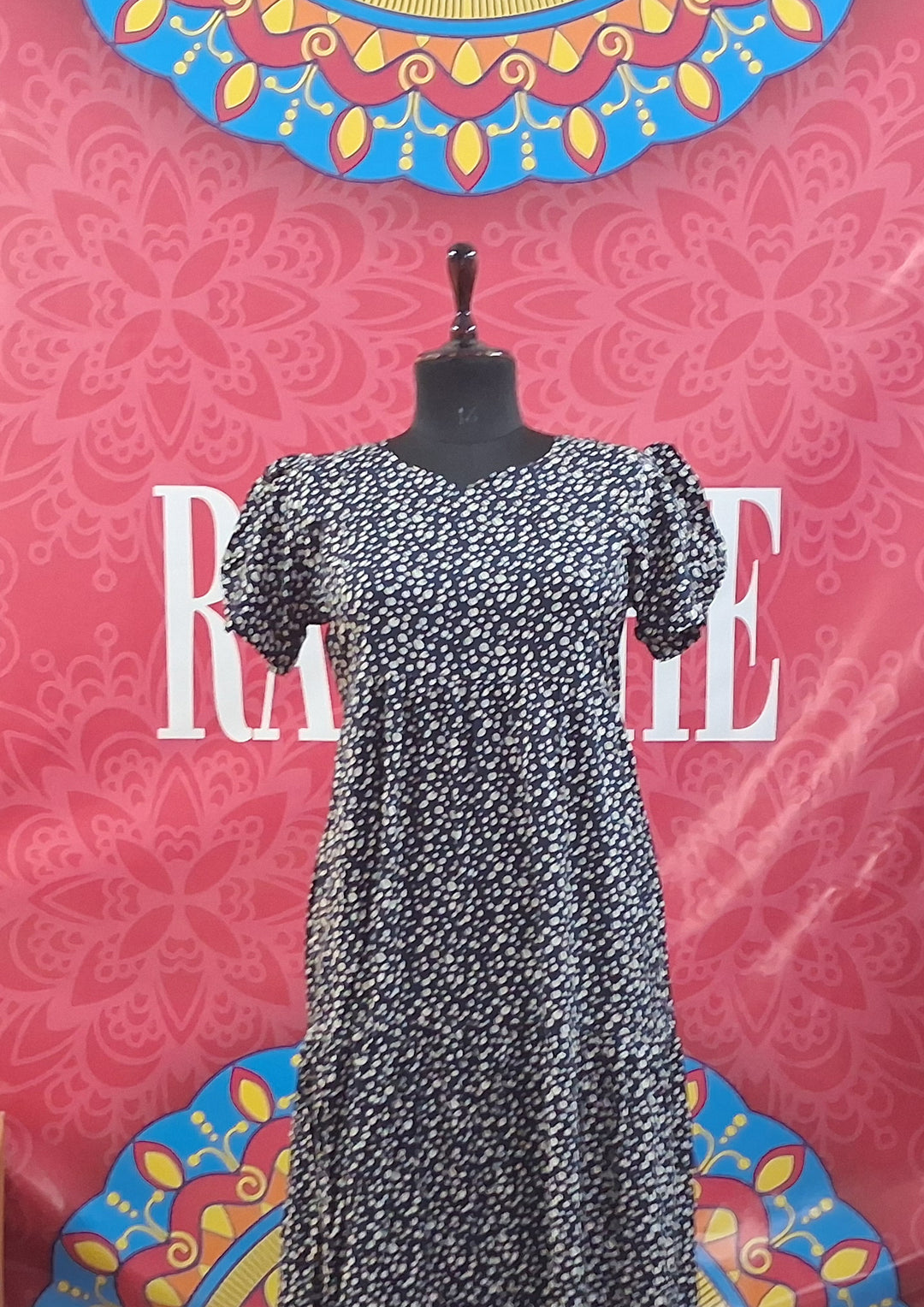Tiered Rayon Maxi