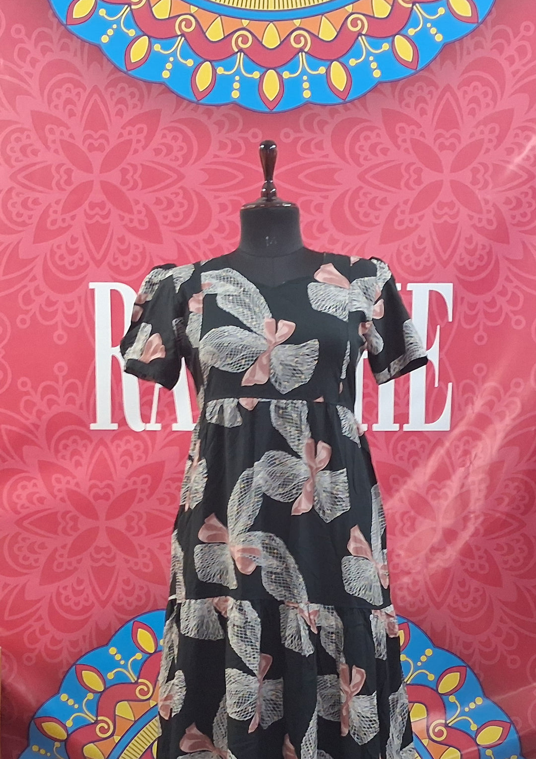 Tiered Rayon Maxi