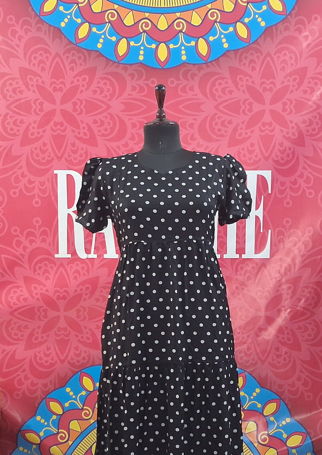 Tiered Rayon Maxi