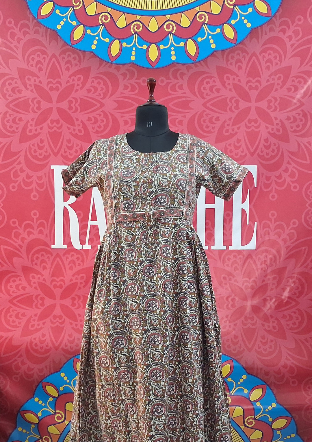 Jaipuri Border Maxi