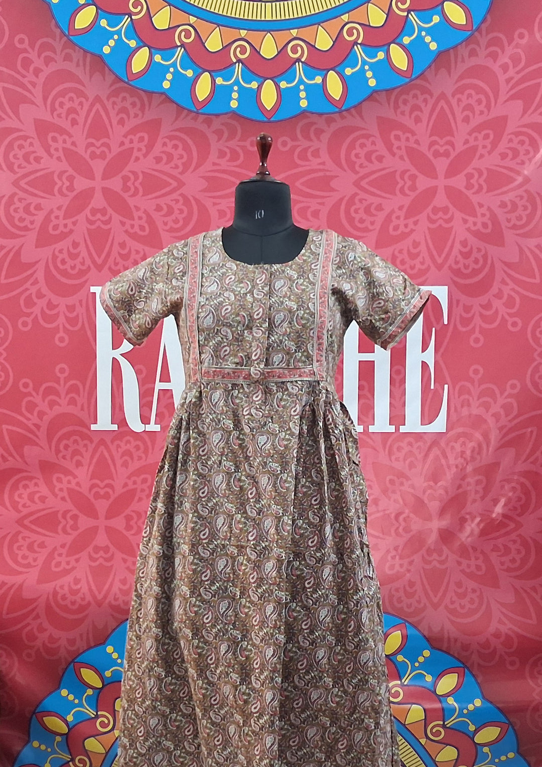 Jaipuri Border Maxi