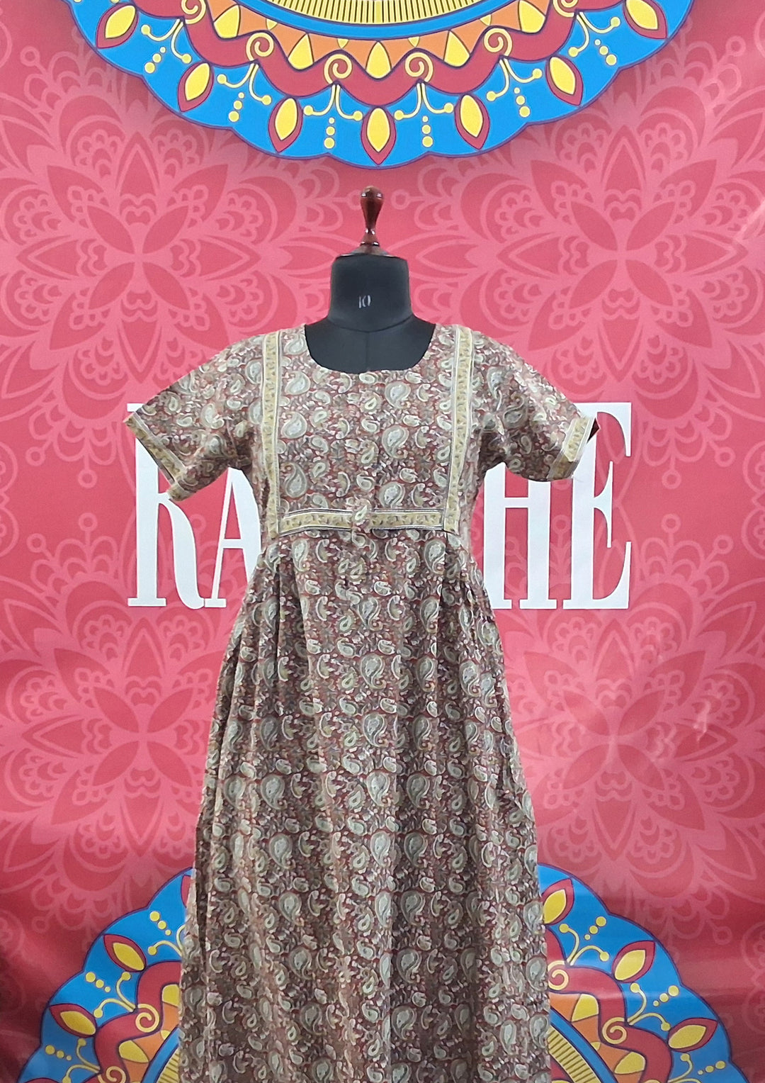 Jaipuri Border Maxi