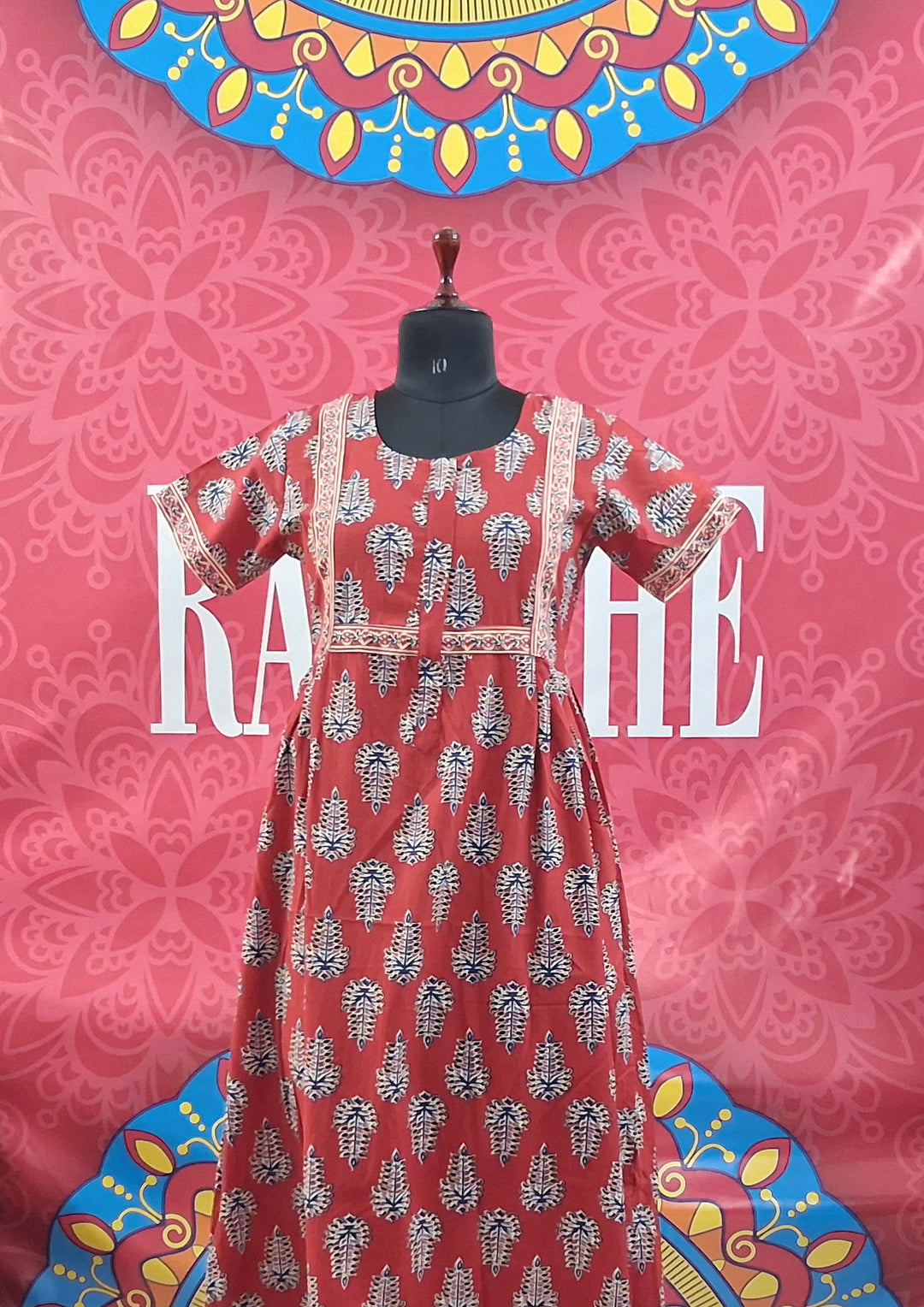 Jaipuri Border Maxi