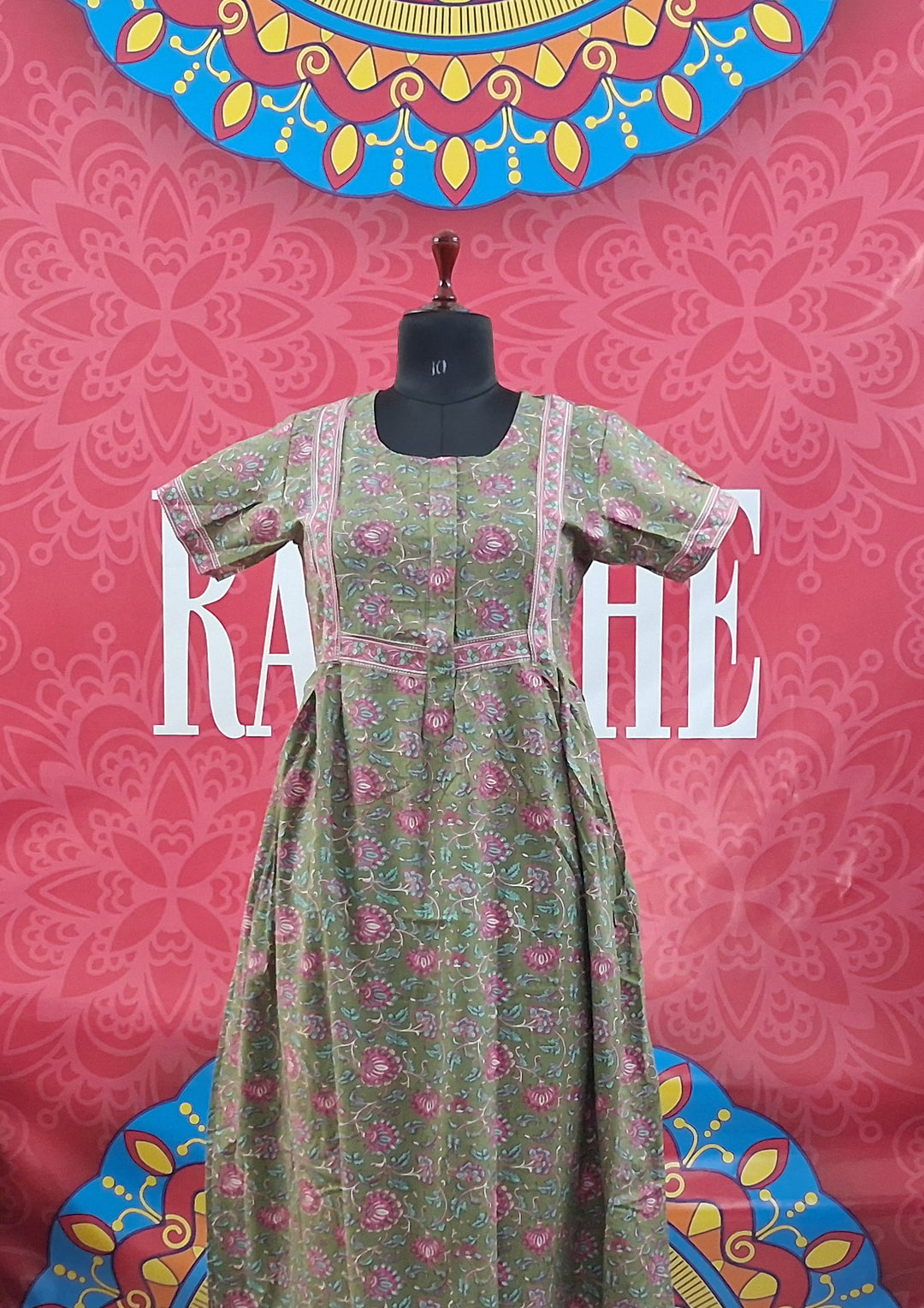 Jaipuri Border Maxi