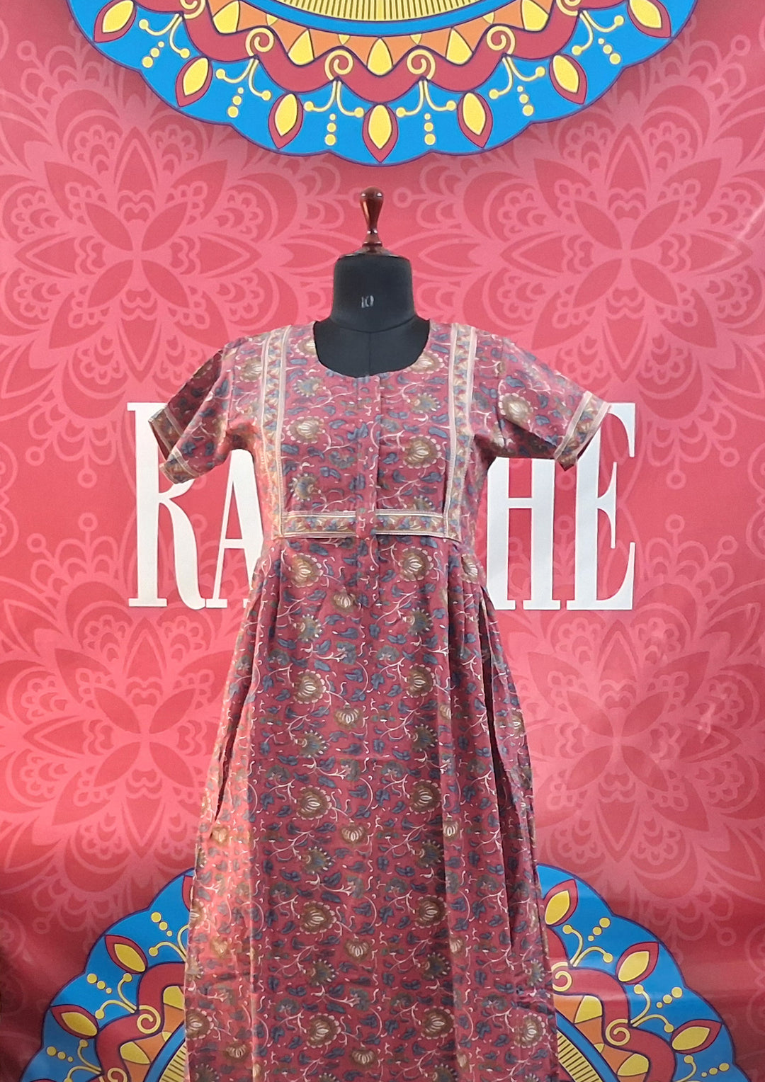 Jaipuri Border Maxi