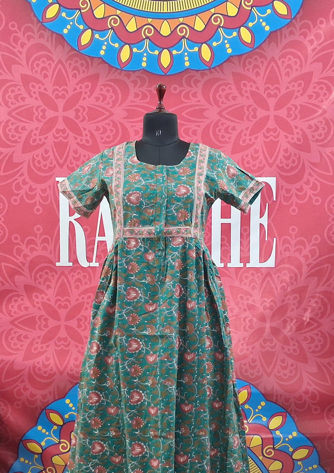 Jaipuri Border Maxi
