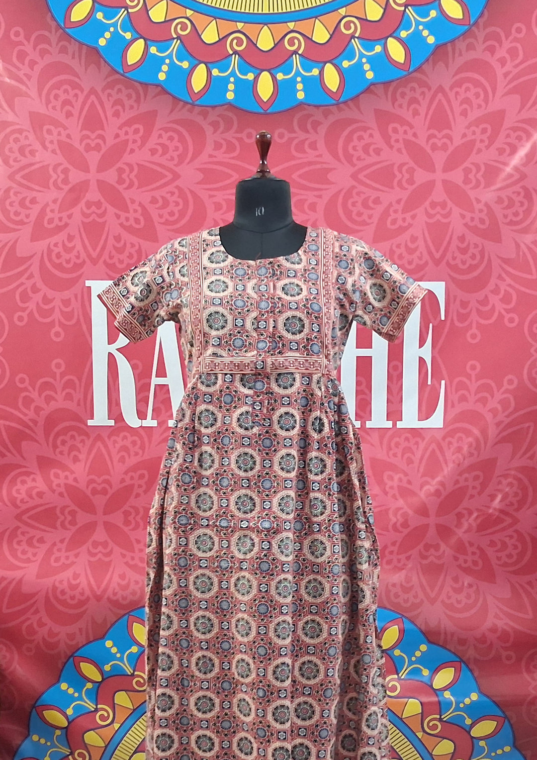 Jaipuri Border Maxi