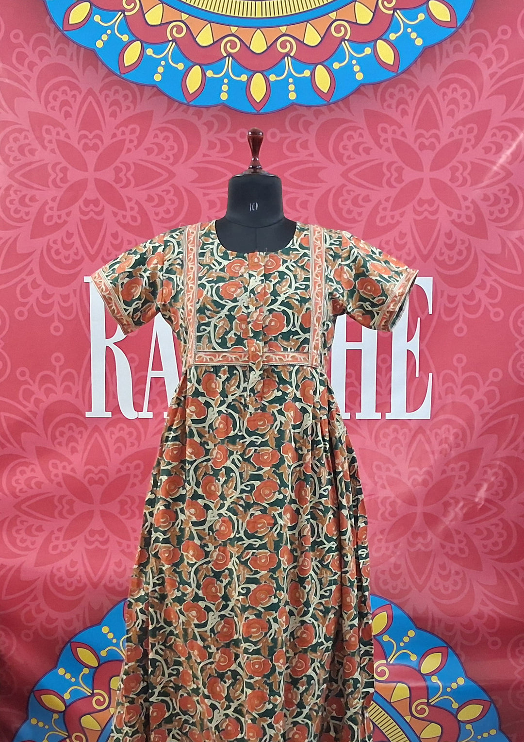 Jaipuri Border Maxi