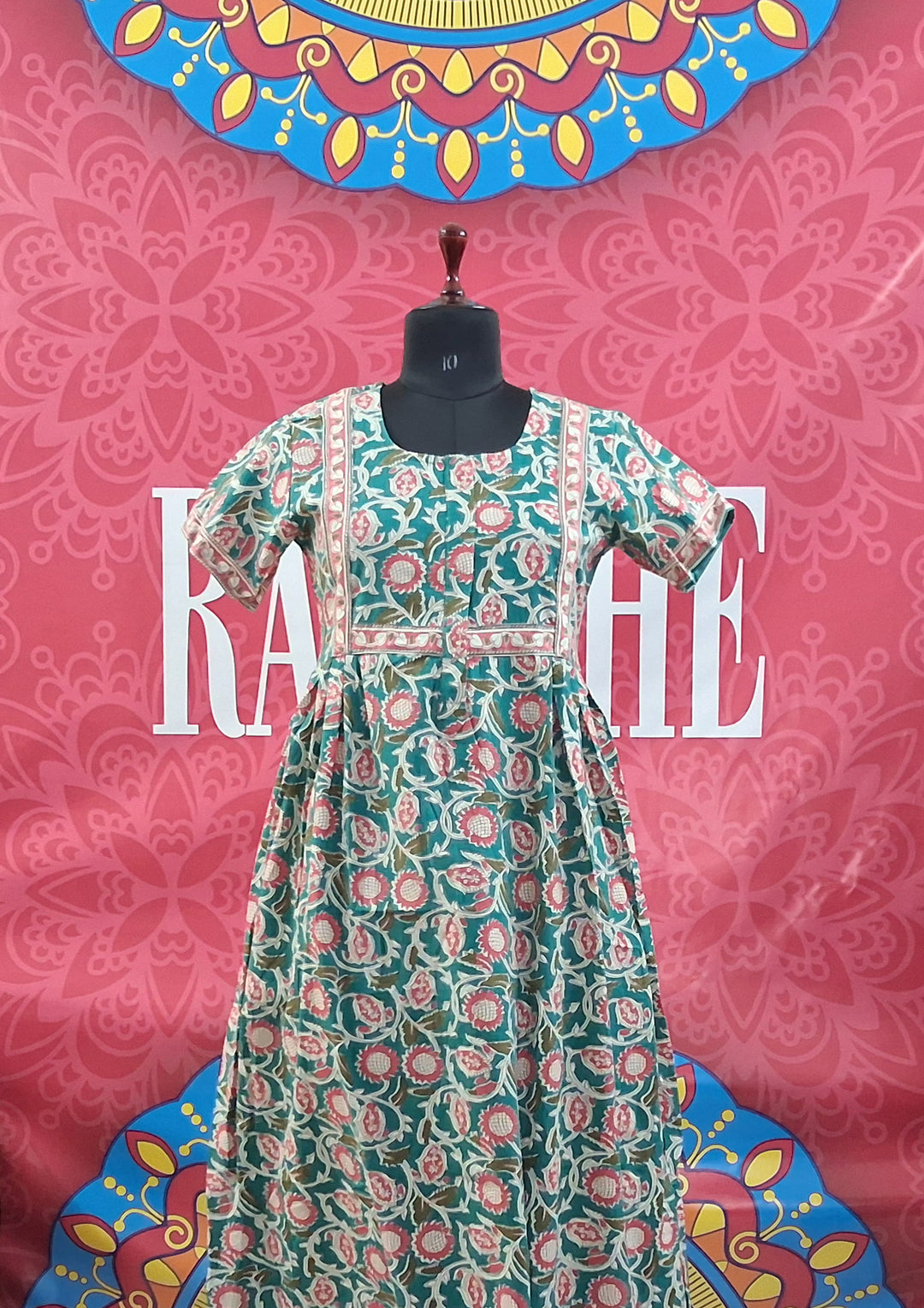 Jaipuri Border Maxi