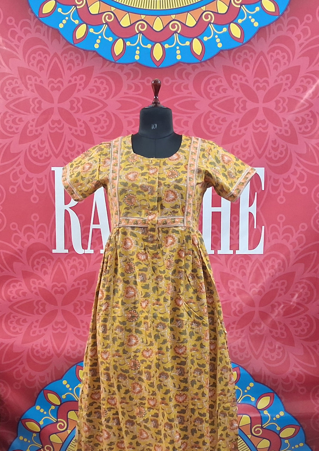 Jaipuri Border Maxi