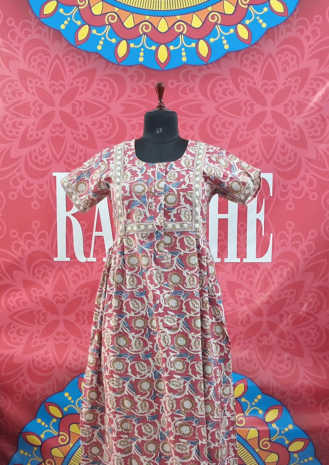 Jaipuri Border Maxi